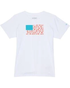 Columbia Kids Tidal Tee PFG™ Heart Short Sleeve (Little Kids/Big Kids)