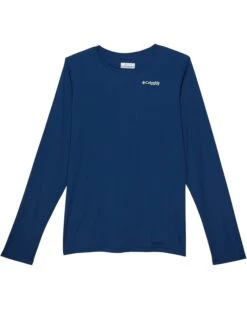 Columbia Kids Terminal Tackle PFG™ Triangle Logo Long Sleeve (Little Kids/Big Kids)