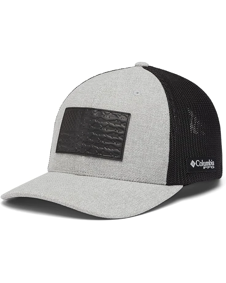 Columbia PFG Leather Fish Flag™ Mesh Ball Cap 3 Columbia PFG Leather Fish Flag™ Mesh Ball Cap